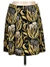 Next 100% Polyester Print Green Casual Skirt Size 12 - photo 1