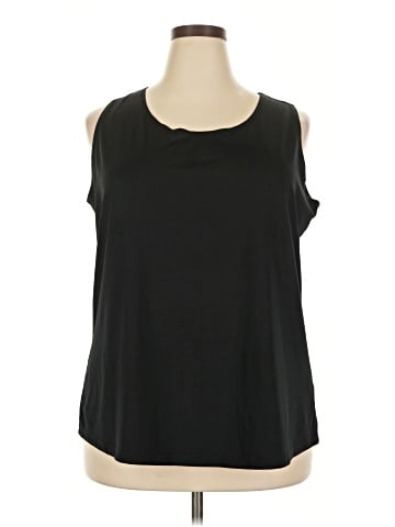 DressBarn Sleeveless T-Shirt (view 1)
