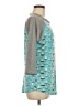 Lularoe Teal 3/4 Sleeve T-Shirt Size M - photo 4