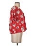 Unbranded Red Short Sleeve Blouse Size S (estimated) - photo 4