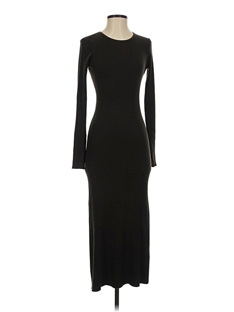 Pre-owned Wayf Casual Dress In Black