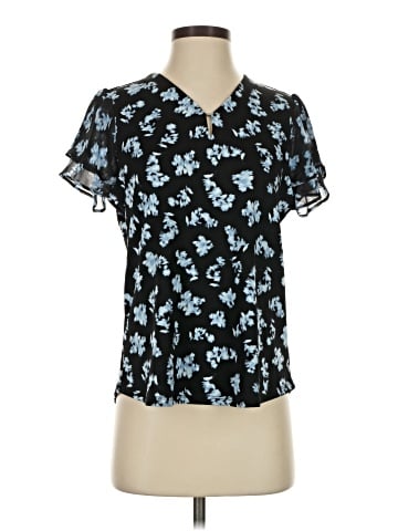 Jones New York Short Sleeve Blouse (view 1)