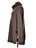 Express Brown Ivory Coat Size L - photo 5
