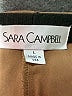 Sara Campbell Solid Brown Dress Pants Size L - photo 7