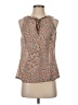 Unbranded Brown Sleeveless Blouse Size XS (estimated) - photo 1