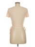 Shein Tan Short Sleeve Top Size M - photo 2