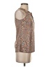 Unbranded Brown Sleeveless Blouse Size XS (estimated) - photo 4