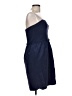 Thread Solid Color Block Blue Cocktail Dress Size 10 - photo 4