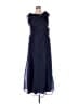 JS Collections 100% Polyester Blue Tan Casual Dress Size 16 - photo 1