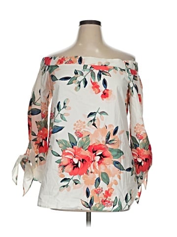 Adrienne 3/4 Sleeve Blouse (view 1)