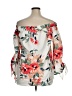 Adrienne Ivory 3/4 Sleeve Blouse Size L - photo 2