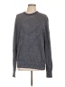 Vince. 100% Linen Stripes Gray Blue Pullover Sweater Size L - photo 1