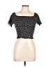 Noisy May Black Short Sleeve Top Size M - photo 1