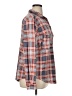 C&C California Plaid Orange Long Sleeve Blouse Size XL - photo 4