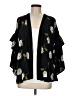 Topshop 100% Viscose Black Kimono Size 6 - photo 1