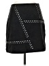 Express 100% Polyester Black Casual Skirt Size 2 - photo 1