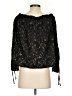 JOA Black 3/4 Sleeve Blouse Size XS - photo 2