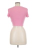 Zara Pink Short Sleeve Turtleneck Size M - photo 2
