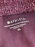 Athleta Chevron-herringbone Purple Athletic Shorts Size XL - photo 3