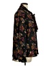 Bar III 100% Polyester Floral Black Long Sleeve Blouse Size XL - photo 4