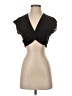 Zara Black Short Sleeve Top Size XS - photo 1