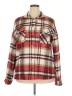 CY Fashion Plaid Brown Jacket Size 3X - photo 1