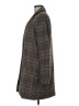 Shein 100% Polyester Plaid Gray Coat Size M - photo 5