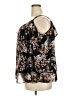 Boutique + 100% Polyester Black 3/4 Sleeve Blouse Size 2X - photo 5