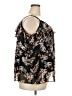 Boutique + 100% Polyester Black 3/4 Sleeve Blouse Size 2X - photo 4