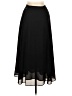 Gianni 100% Polyester Solid Black Formal Skirt Size 6 - photo 2