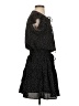 Pinch 100% Polyester Stars Black Casual Dress Size S - photo 4