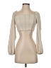 Shein Tan 3/4 Sleeve Blouse Size XS - photo 1