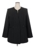 Assorted Brands 100% Polyester Stripes Black Blazer Size 20 - photo 1