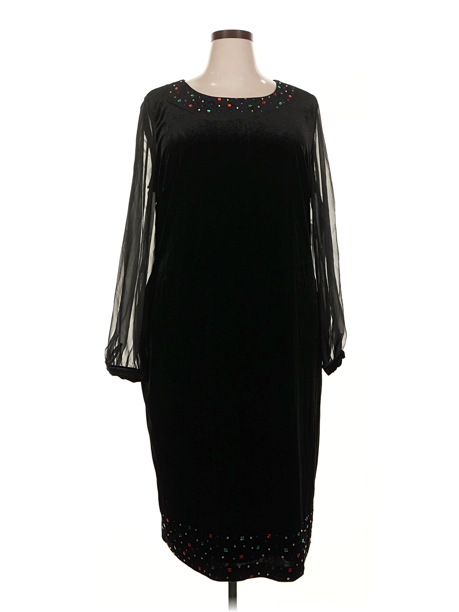 strapless open back dress Aria Dress Large