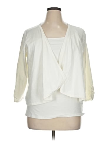 Nina Leonard Cardigan (view 1)