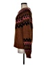 Knox Rose Hearts Brown Pullover Sweater Size M - photo 5