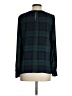 J.Crew Factory Store 100% Polyester Teal Long Sleeve Blouse Size S - photo 2