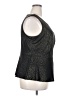 Alfani Black Sleeveless Blouse Size 2X - photo 4