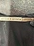 Alice + Olivia 100% Polyester Metallic Silver Cocktail Dress Size 0 - photo 7