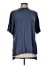 ADAY Blue Short Sleeve Turtleneck Size L - photo 1