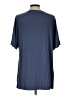 ADAY Blue Short Sleeve Turtleneck Size L - photo 2