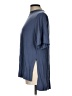ADAY Blue Short Sleeve Turtleneck Size L - photo 5