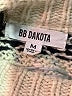BB Dakota Chevron-herringbone Ivory Pullover Sweater Size M - photo 7