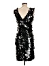 Black Tie 100% Polyester Black Cocktail Dress Size 12 - photo 2