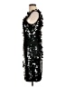 Black Tie 100% Polyester Black Cocktail Dress Size 12 - photo 5