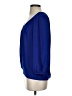 Diane von Furstenberg 100% Polyester Blue 3/4 Sleeve Blouse Size 2 - photo 5
