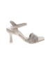 Paul Green 100% Leather Metallic Silver Gray Sandals Size UK 6 1/2 / US 8 1/2 - photo 1