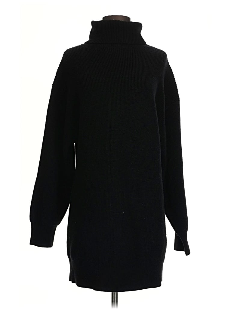 Pre-owned Babaton Turtleneck Sweater In Black
