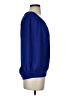 Diane von Furstenberg 100% Polyester Blue 3/4 Sleeve Blouse Size 2 - photo 4