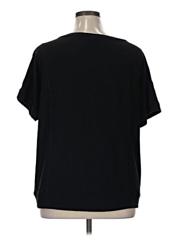 Susan Graver Short Sleeve T-Shirt (view 2)